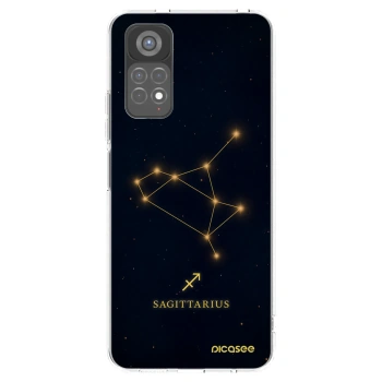 Picasee silikonski prozorni ovitek za Xiaomi Redmi Note 11S 5G - SAGITTARIUS