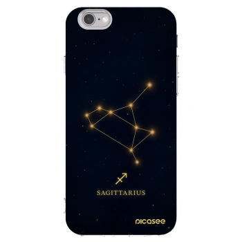 Picasee silikonski prozorni ovitek za Apple iPhone 6/6S - SAGITTARIUS
