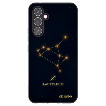 Picasee silikonski črni ovitek za Samsung Galaxy A54 5G A546B - SAGITTARIUS