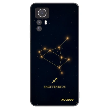 Picasee silikonski črni ovitek za Xiaomi Redmi Note 12S - SAGITTARIUS