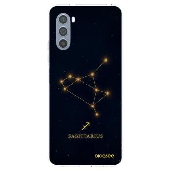 Picasee silikonski prozorni ovitek za Motorola Moto G62 - SAGITTARIUS