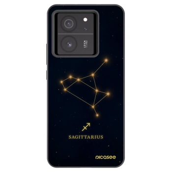 Picasee silikonski črni ovitek za Xiaomi 13T - SAGITTARIUS