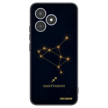 Picasee silikonski črni ovitek za Realme C53 - SAGITTARIUS