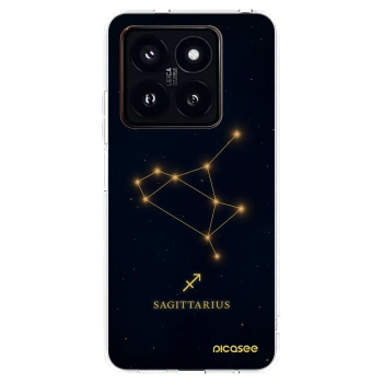 Picasee silikonski prozorni ovitek za Xiaomi 14 Pro - SAGITTARIUS