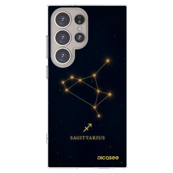 Picasee silikonski prozorni ovitek za Samsung Galaxy S24 Ultra S928B 5G - SAGITTARIUS