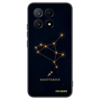 Picasee silikonski črni ovitek za Xiaomi Poco X6 Pro - SAGITTARIUS