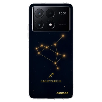 Picasee silikonski prozorni ovitek za Xiaomi Poco X6 Pro - SAGITTARIUS