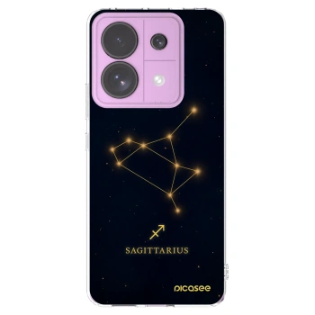 Picasee silikonski prozorni ovitek za Xiaomi Redmi Note 13 Pro 5G - SAGITTARIUS