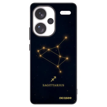 Picasee silikonski črni ovitek za Xiaomi Redmi Note 13 Pro+ 5G - SAGITTARIUS