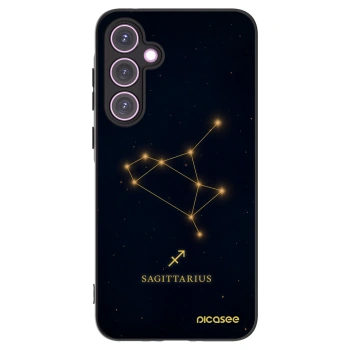 Picasee silikonski črni ovitek za Samsung Galaxy A35 5G A356B - SAGITTARIUS