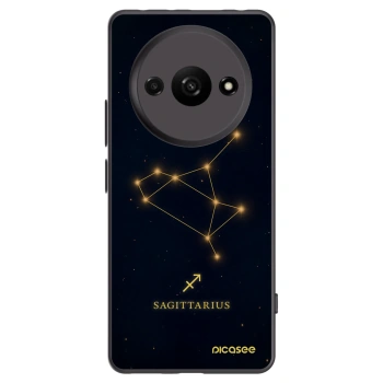 Picasee silikonski črni ovitek za Xiaomi Redmi A3 - SAGITTARIUS