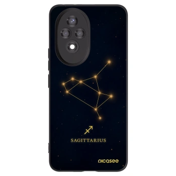Picasee silikonski črni ovitek za Honor 200 Pro 5G - SAGITTARIUS