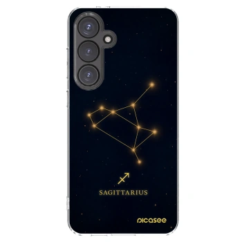 Picasee silikonski prozorni ovitek za Samsung Galaxy S24 FE S721B - SAGITTARIUS