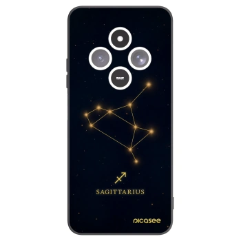 Picasee silikonski črni ovitek za Xiaomi Redmi 14C - SAGITTARIUS