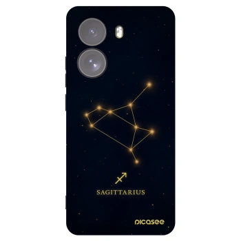 Picasee silikonski črni ovitek za Xiaomi Poco X7 - SAGITTARIUS