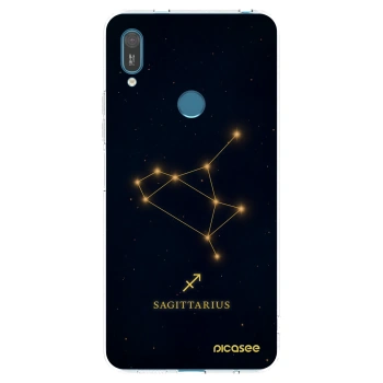 Picasee silikonski prozorni ovitek za Huawei Y7 2019 - SAGITTARIUS