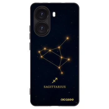 Picasee silikonski črni ovitek za Xiaomi Poco X7 Pro 5G - SAGITTARIUS