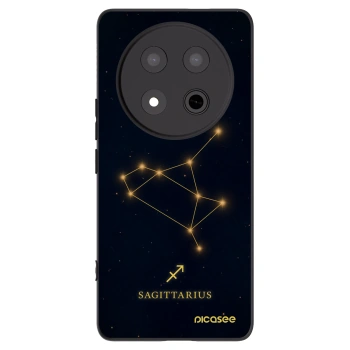 Picasee silikonski črni ovitek za Honor Magic7 Lite 5G - SAGITTARIUS