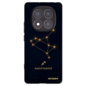 Picasee silikonski črni ovitek za Xiaomi Redmi Note 14 Pro 4G - SAGITTARIUS