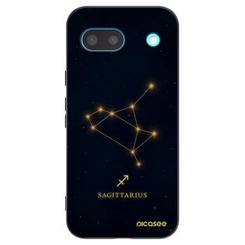 Picasee silikonski črni ovitek za Google Pixel 8 - SAGITTARIUS