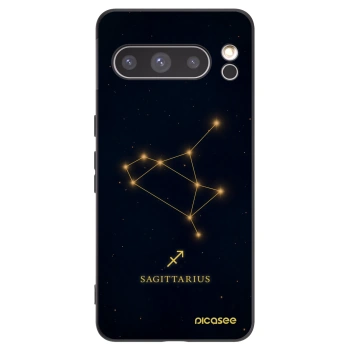 Picasee silikonski črni ovitek za Google Pixel 8 Pro - SAGITTARIUS