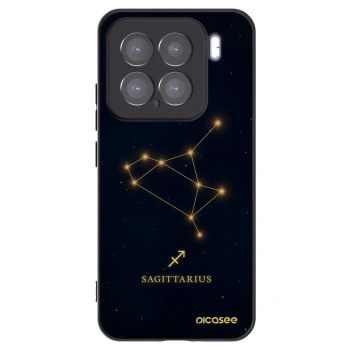 Picasee silikonski črni ovitek za Xiaomi 15 - SAGITTARIUS