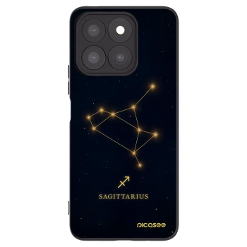 Picasee silikonski črni ovitek za Honor X8c - SAGITTARIUS
