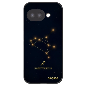 Picasee silikonski črni ovitek za Google Pixel 9a - SAGITTARIUS