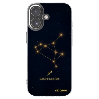 Picasee silikonski prozorni ovitek za Apple iPhone 17 - SAGITTARIUS