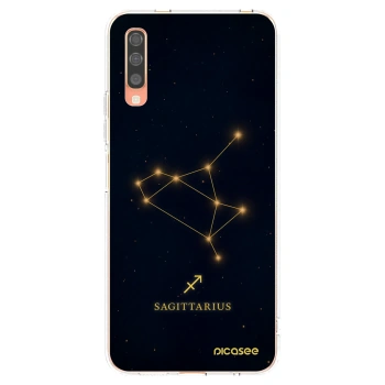 Picasee silikonski prozorni ovitek za Samsung Galaxy A70 A705F - SAGITTARIUS