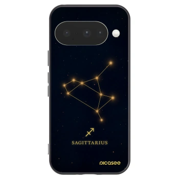 Picasee silikonski črni ovitek za Google Pixel 10 - SAGITTARIUS