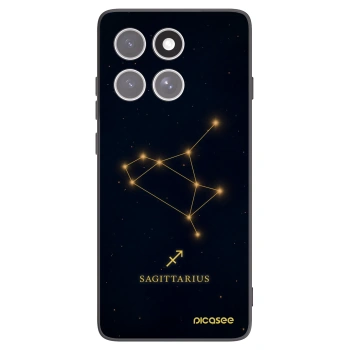 Picasee silikonski črni ovitek za Motorola Edge 60 Fusion - SAGITTARIUS