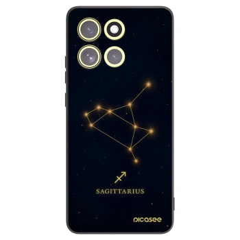 Picasee silikonski črni ovitek za Motorola Moto G86 Power 5G - SAGITTARIUS