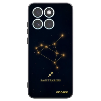Picasee silikonski črni ovitek za Motorola Edge 70 Fusion - SAGITTARIUS