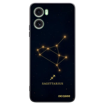 Picasee silikonski črni ovitek za Motorola Moto G06 - SAGITTARIUS