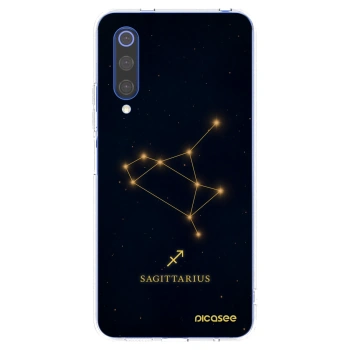Picasee silikonski prozorni ovitek za Xiaomi Mi 9 SE - SAGITTARIUS