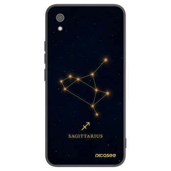 Picasee silikonski črni ovitek za Xiaomi Redmi 7A - SAGITTARIUS