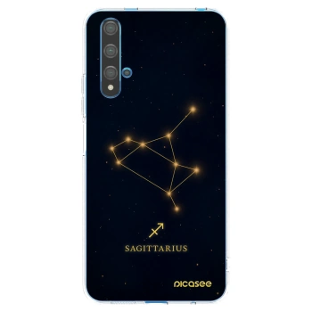 Picasee silikonski prozorni ovitek za Huawei Nova 5T - SAGITTARIUS