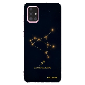 Picasee silikonski prozorni ovitek za Samsung Galaxy A71 A715F - SAGITTARIUS