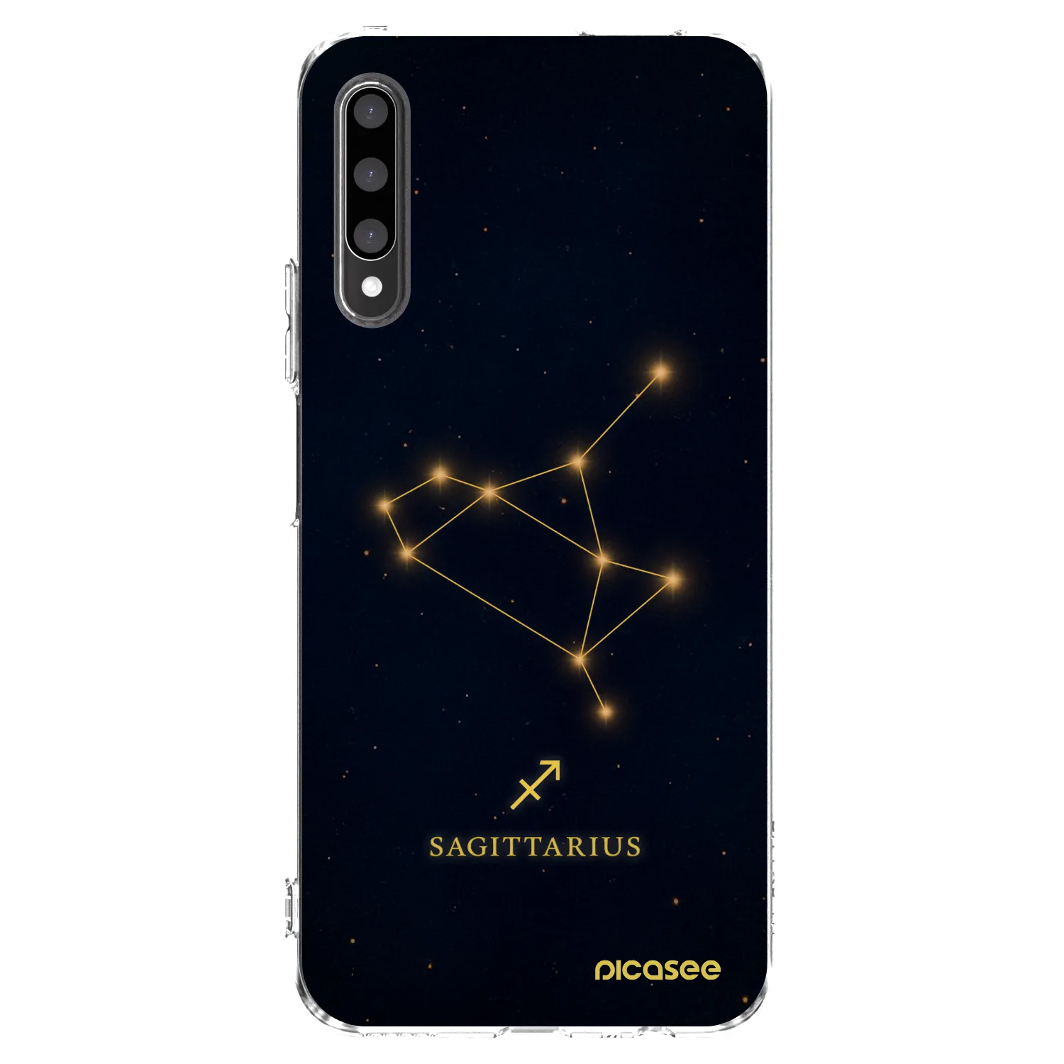 Picasee silikonski prozorni ovitek za Honor 9X Pro - SAGITTARIUS