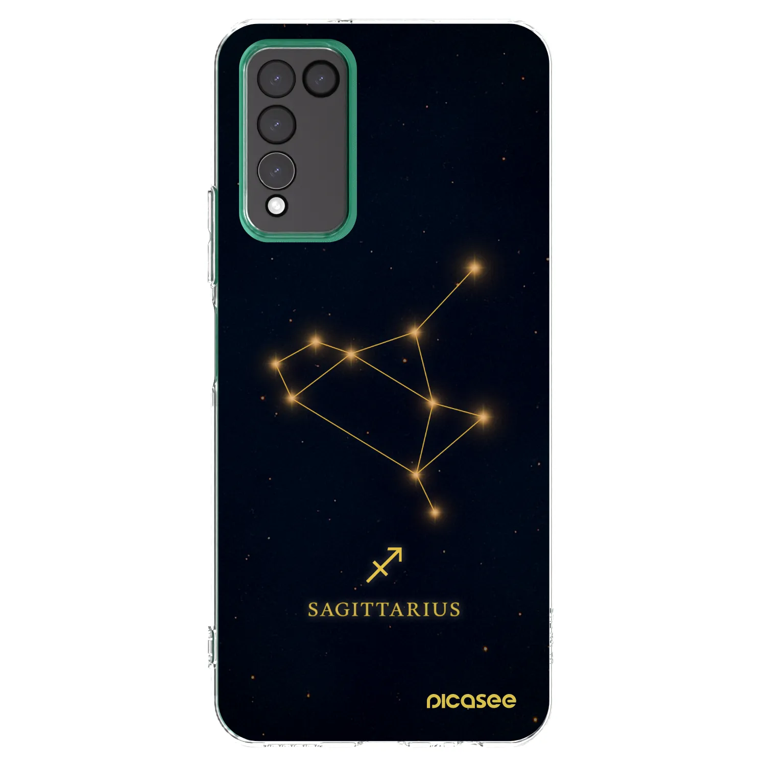 Picasee silikonski prozorni ovitek za Honor 10X Lite - SAGITTARIUS