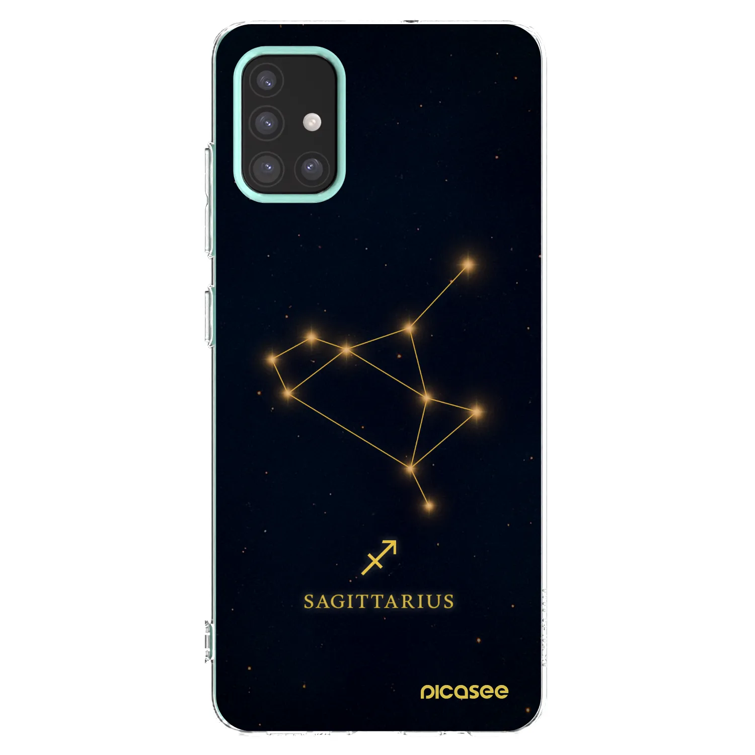 Picasee silikonski prozorni ovitek za Samsung Galaxy M31s - SAGITTARIUS