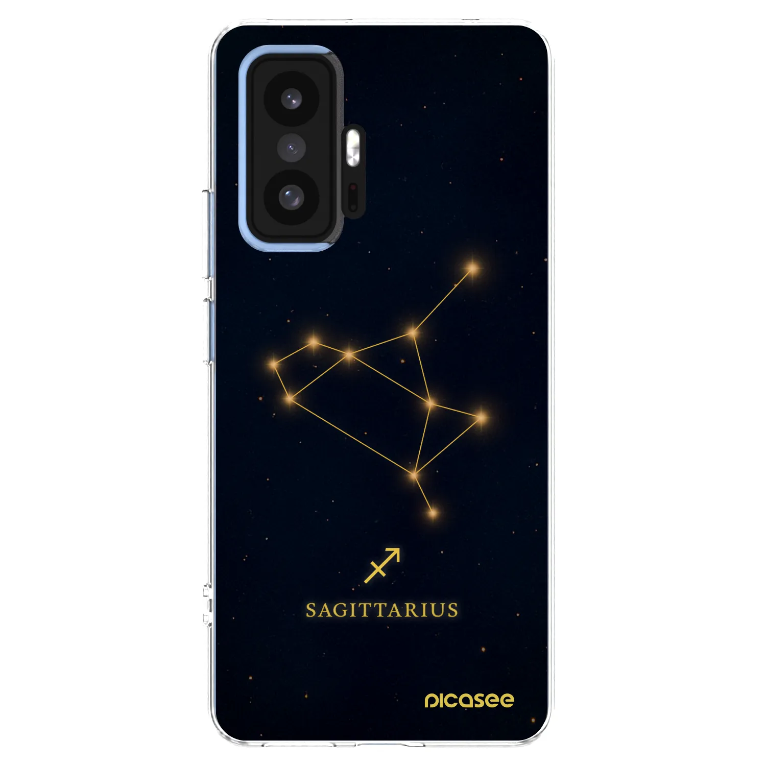 Picasee silikonski prozorni ovitek za Xiaomi 11T - SAGITTARIUS