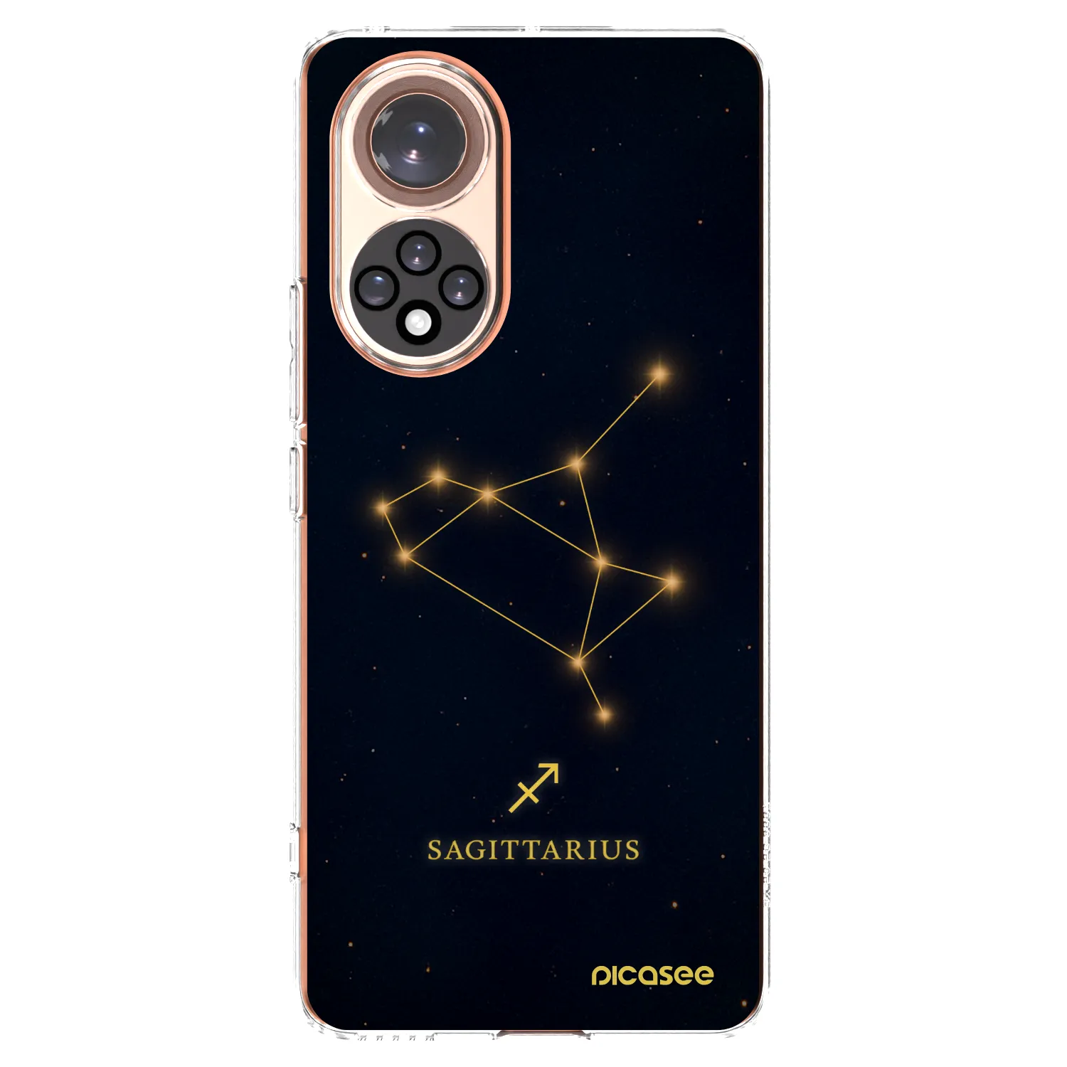 Picasee silikonski prozorni ovitek za Honor 50 5G - SAGITTARIUS