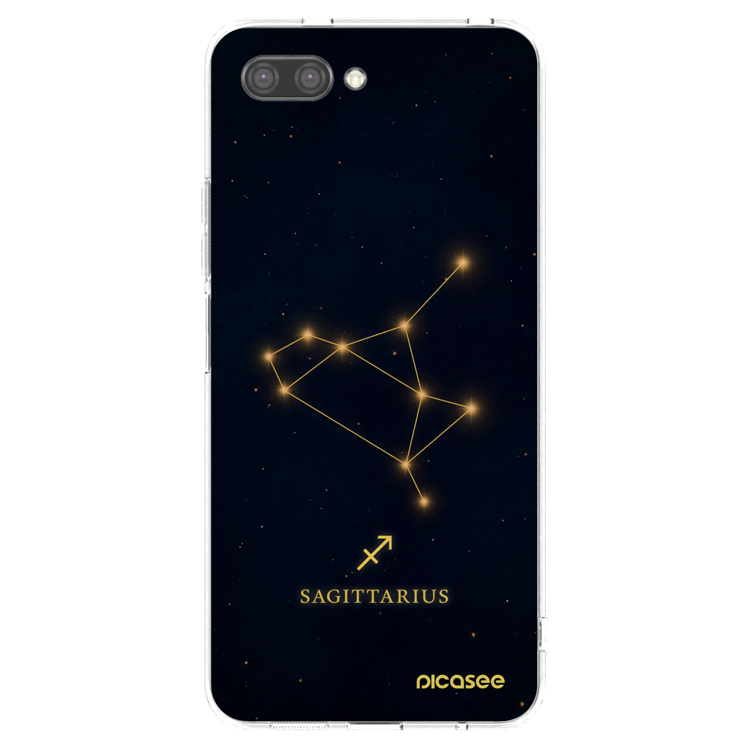 Picasee silikonski prozorni ovitek za Honor 10 - SAGITTARIUS