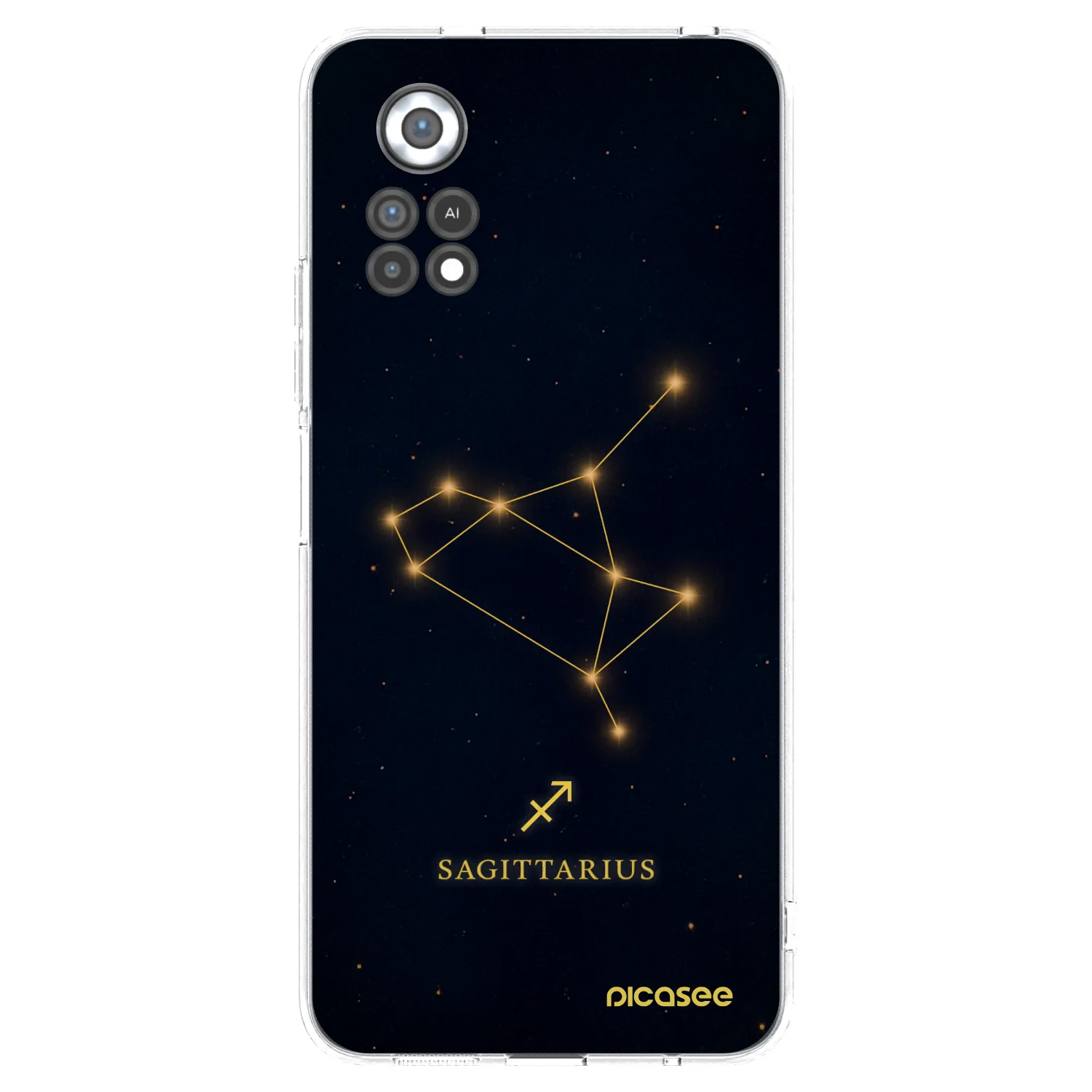 Picasee silikonski prozorni ovitek za Xiaomi Poco X4 Pro 5G - SAGITTARIUS