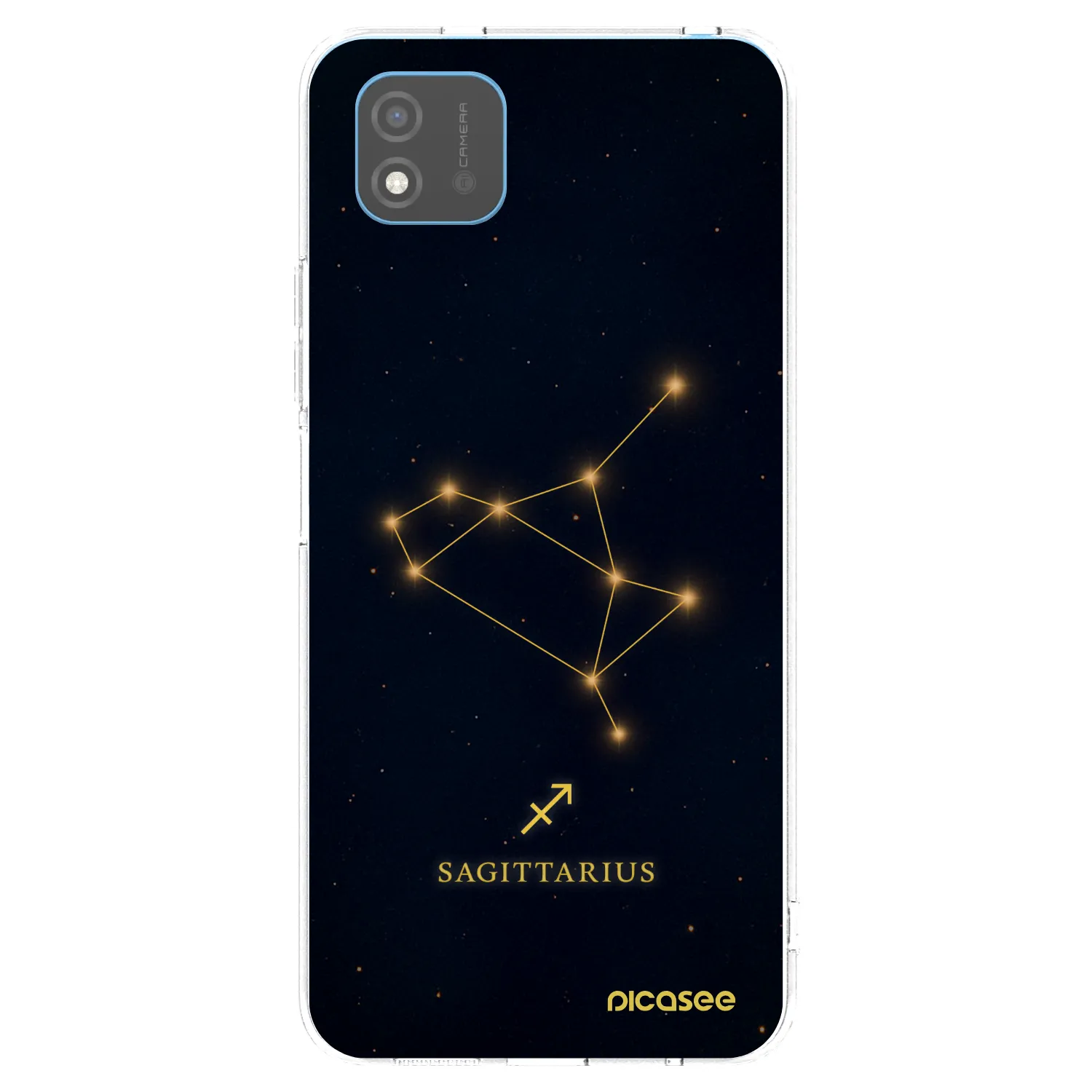 Picasee silikonski prozorni ovitek za Realme C11 (2021) - SAGITTARIUS