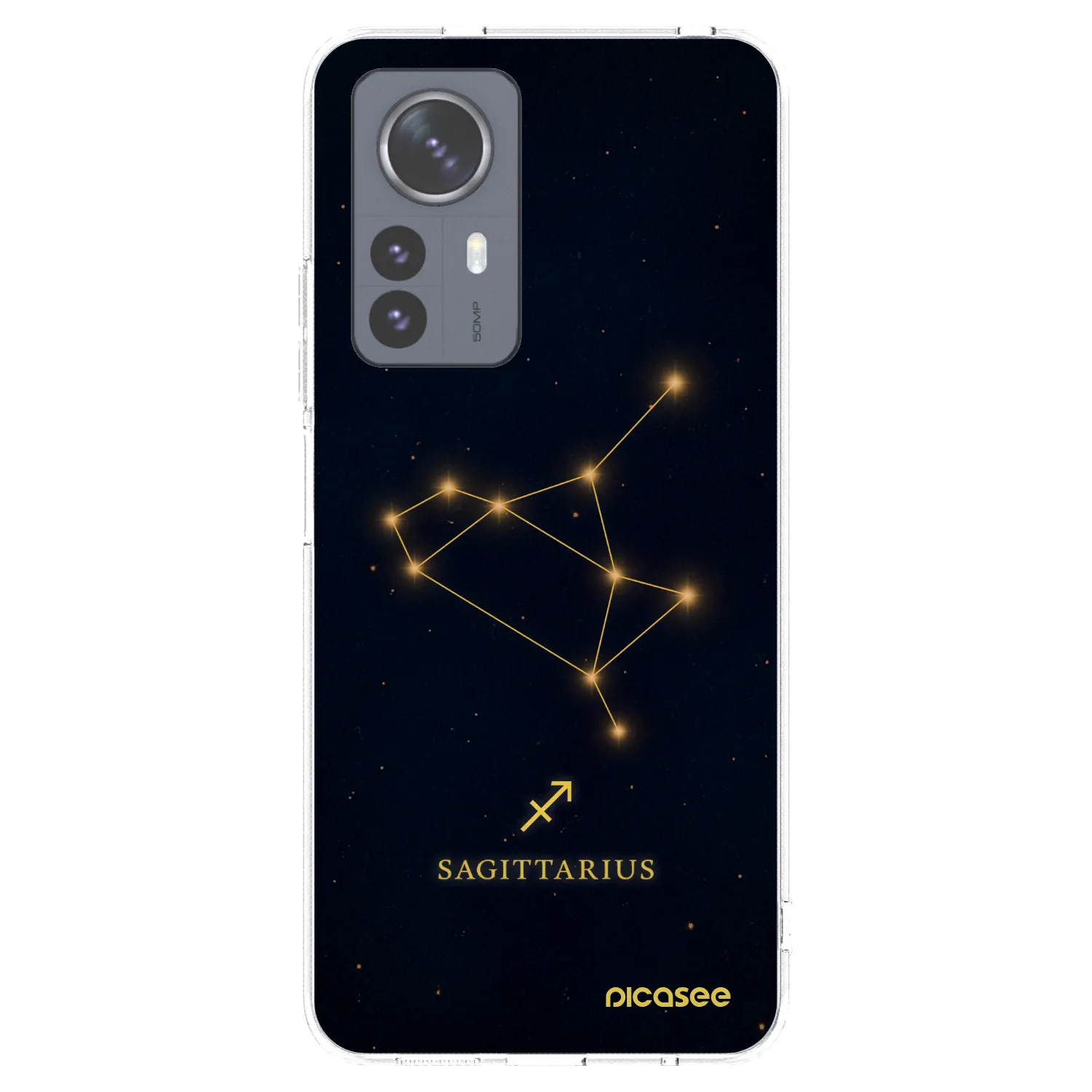 Picasee silikonski prozorni ovitek za Xiaomi 12 Pro - SAGITTARIUS