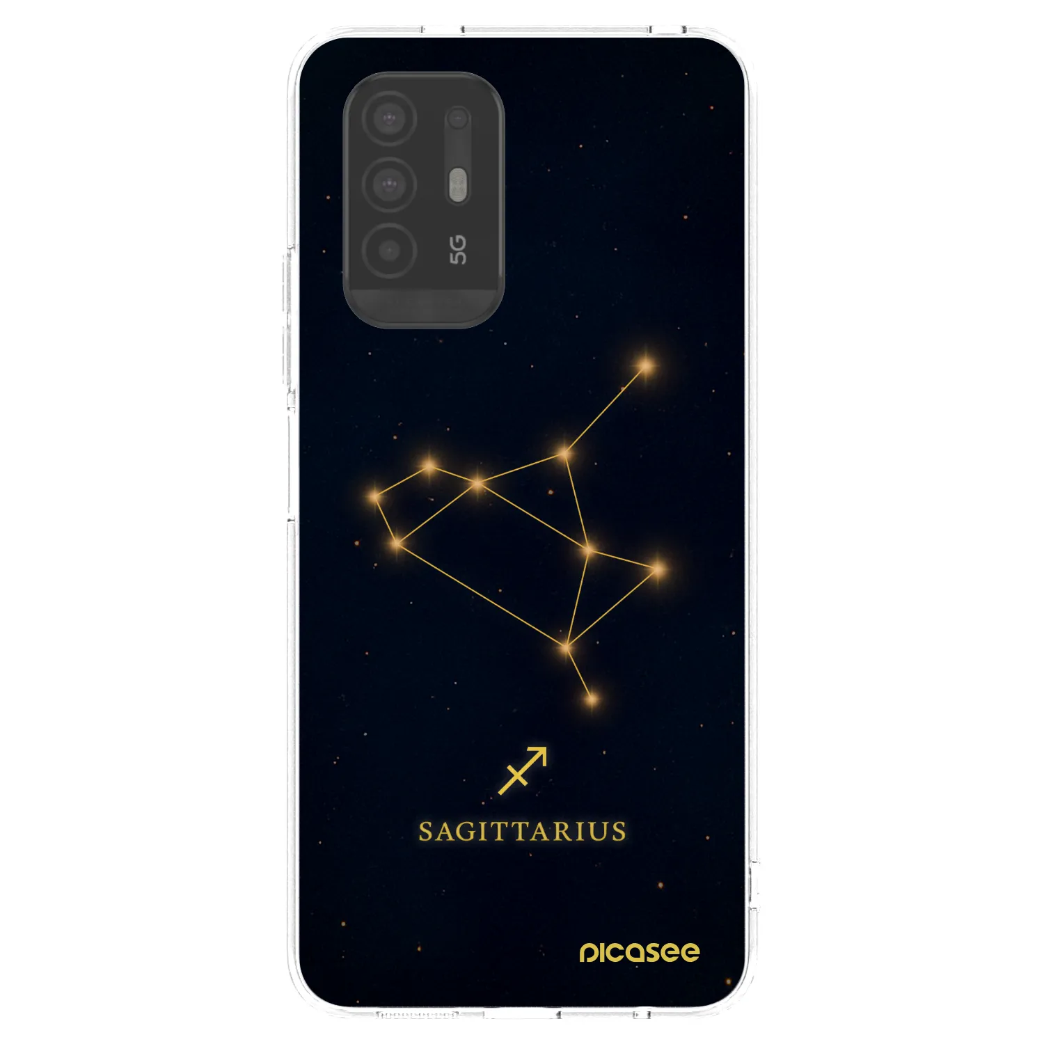 Picasee silikonski prozorni ovitek za OPPO A94 5G - SAGITTARIUS