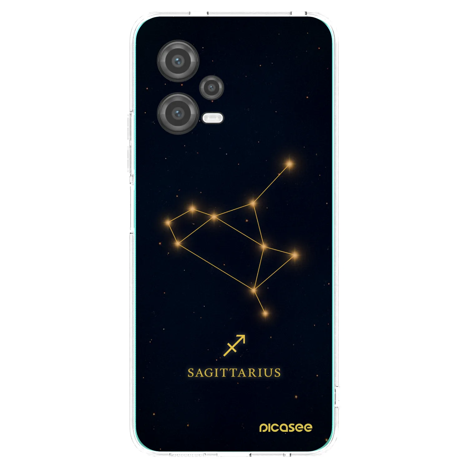 Picasee silikonski prozorni ovitek za Xiaomi Poco X5 - SAGITTARIUS